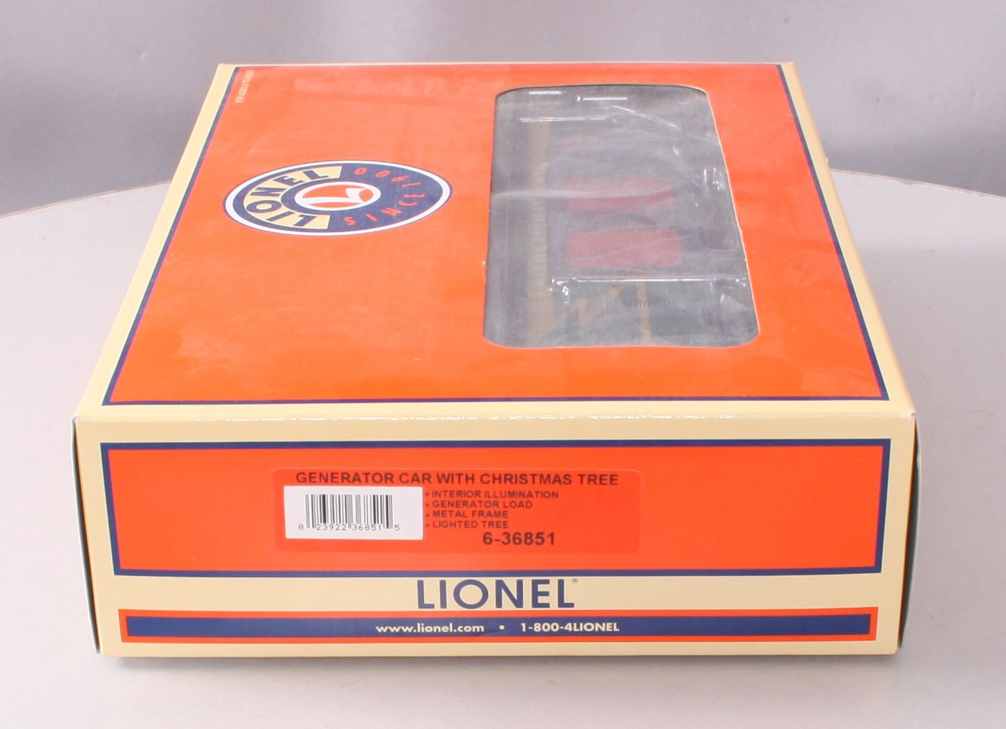 Lionel 6-36851 O Gauge Generator Car w/Christmas Tree LN/Box