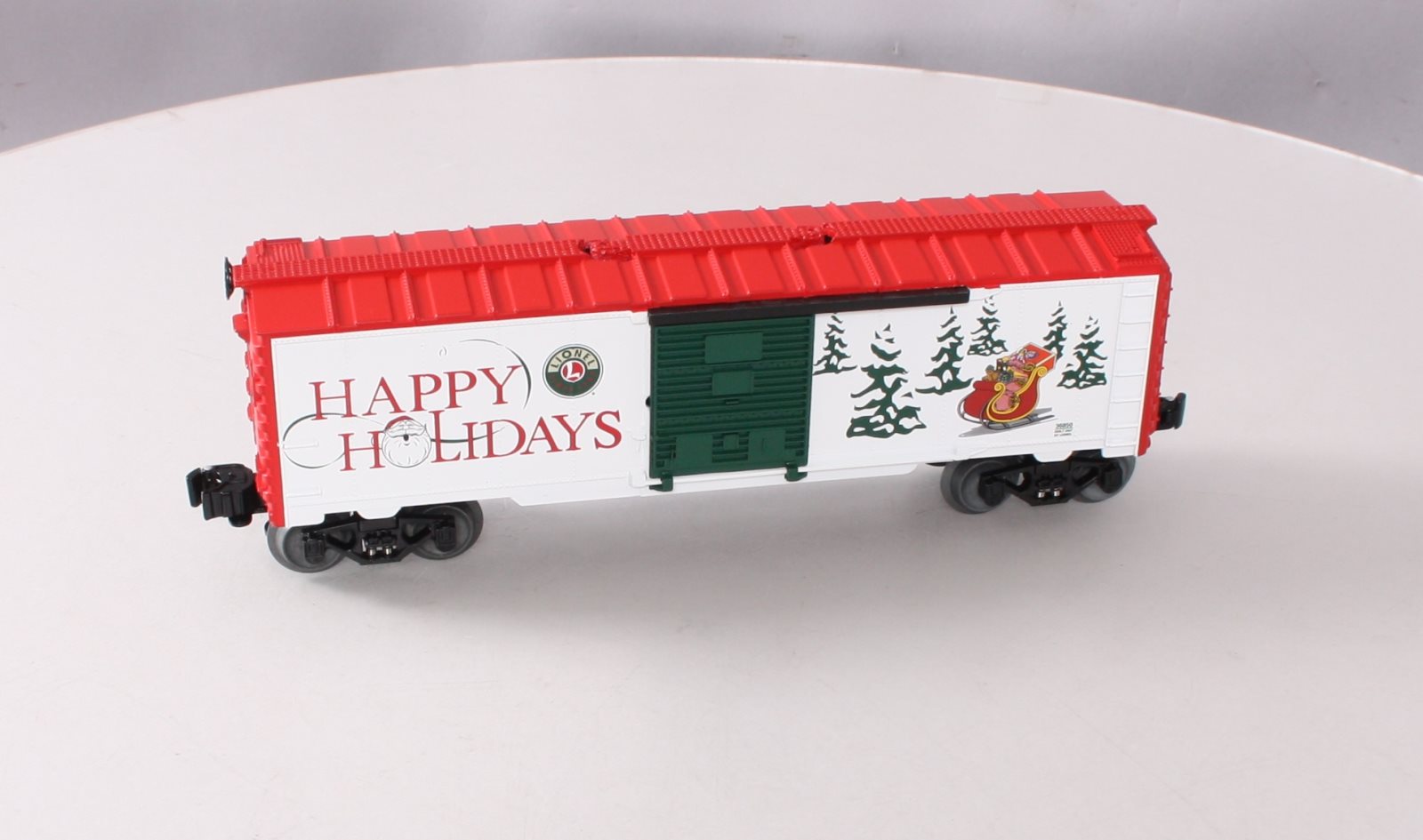 Lionel 6-36850 Santa & Snowman Operating Boxcar LN/Box