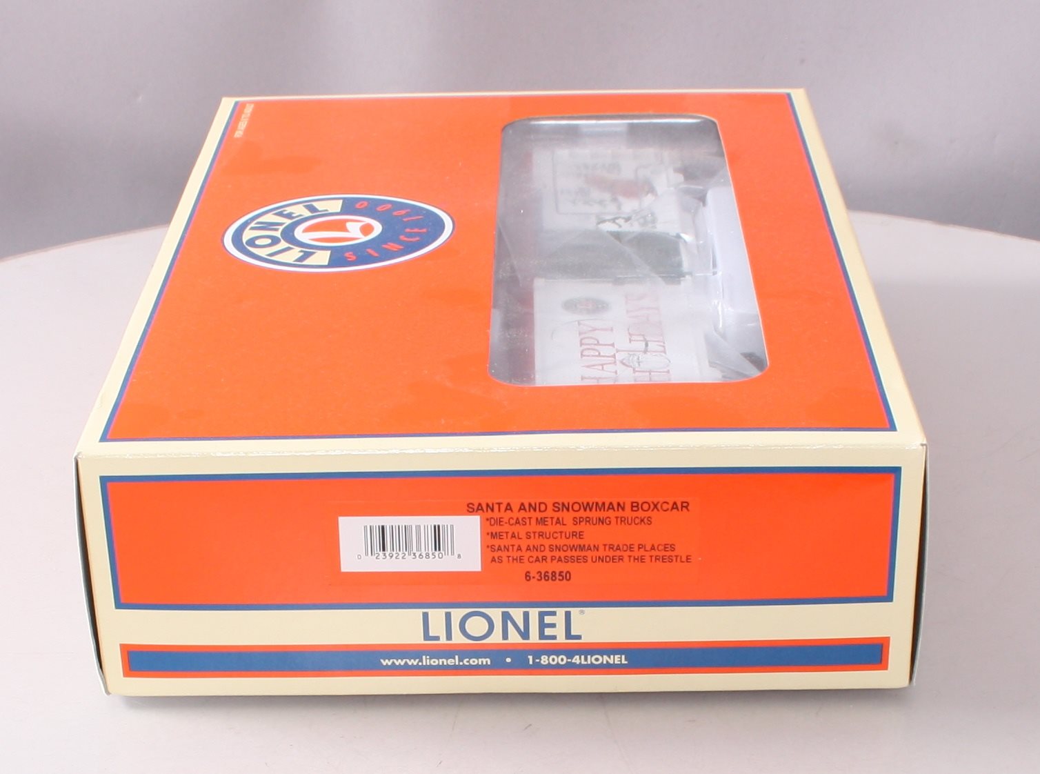 Lionel 6-36850 Santa & Snowman Operating Boxcar LN/Box