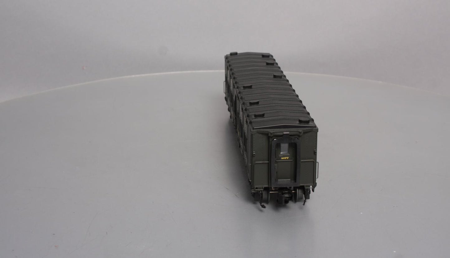 Weaver U21000LD O Gauge WW2 Pullman Troop Sleeper #8077 - 3 Rail NIB