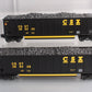 Lionel 6-19380 O Gauge CSX Bathtub Coal Gondola Cars #386228, #386220 with Loads LN/Box