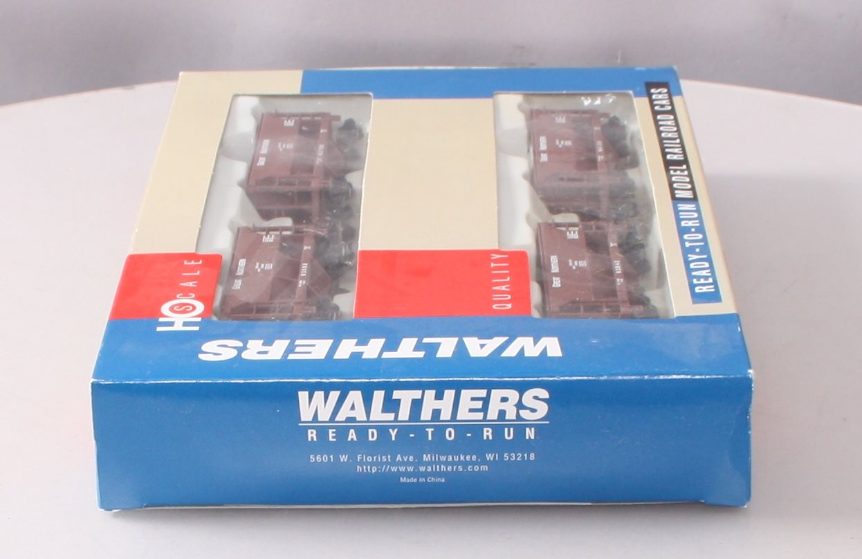 Walthers 932-4402 HO Great Northern Ore Cars (Pack of 4) EX/Box