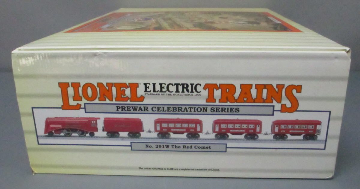 Lionel 6-51014 O Gauge Red Comet 291W Steam Passenger Train Set LN/Box