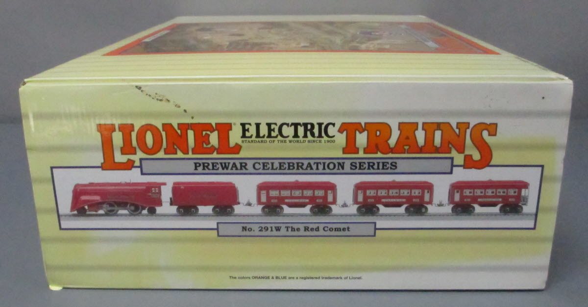 Lionel 6-51014 O Gauge Red Comet 291W Steam Passenger Train Set LN/Box