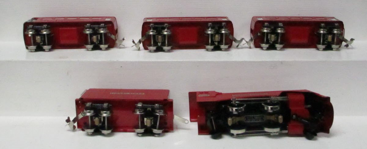 Lionel 6-51014 O Gauge Red Comet 291W Steam Passenger Train Set LN/Box