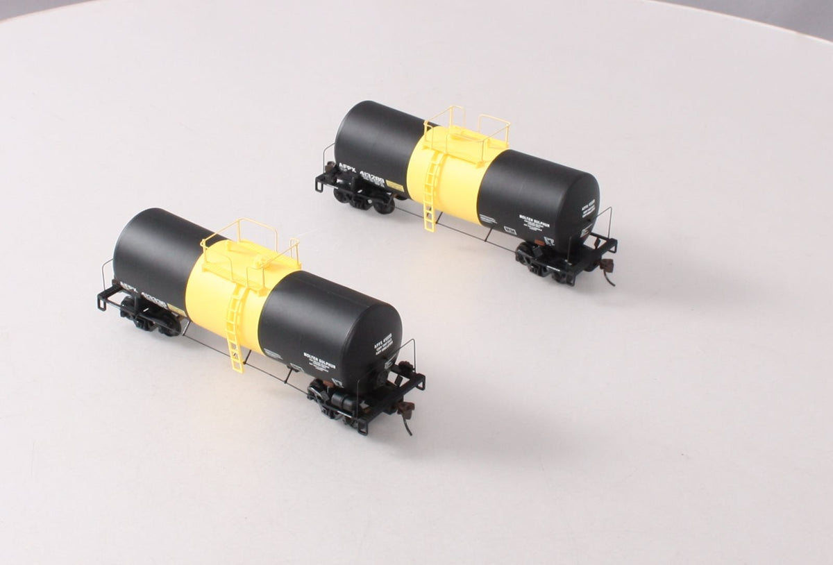 Walthers 932-27205 HO UTLX 16,000 Gallon Funnel Flow Tank Cars (Set of 2) LN/Box