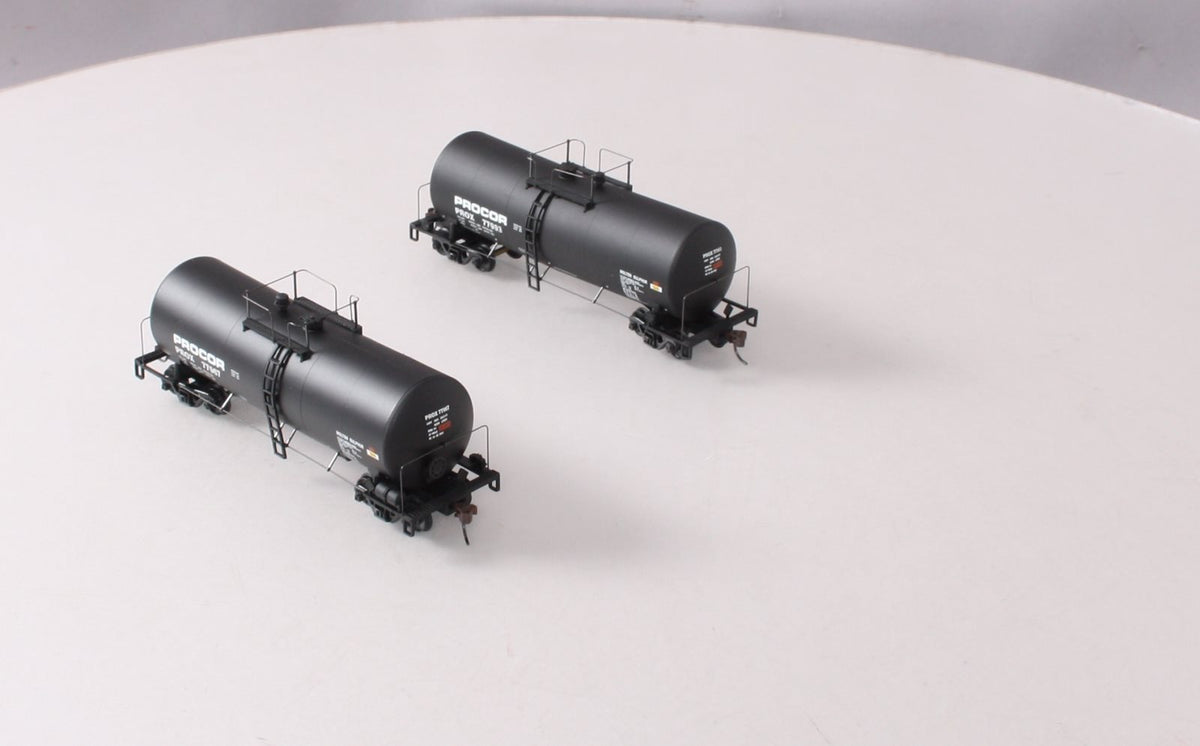Walthers 932-27206 HO Procor- Sulphur UTLX 16K Gallon Funnel Flow Tank Car (2PK) LN/Box