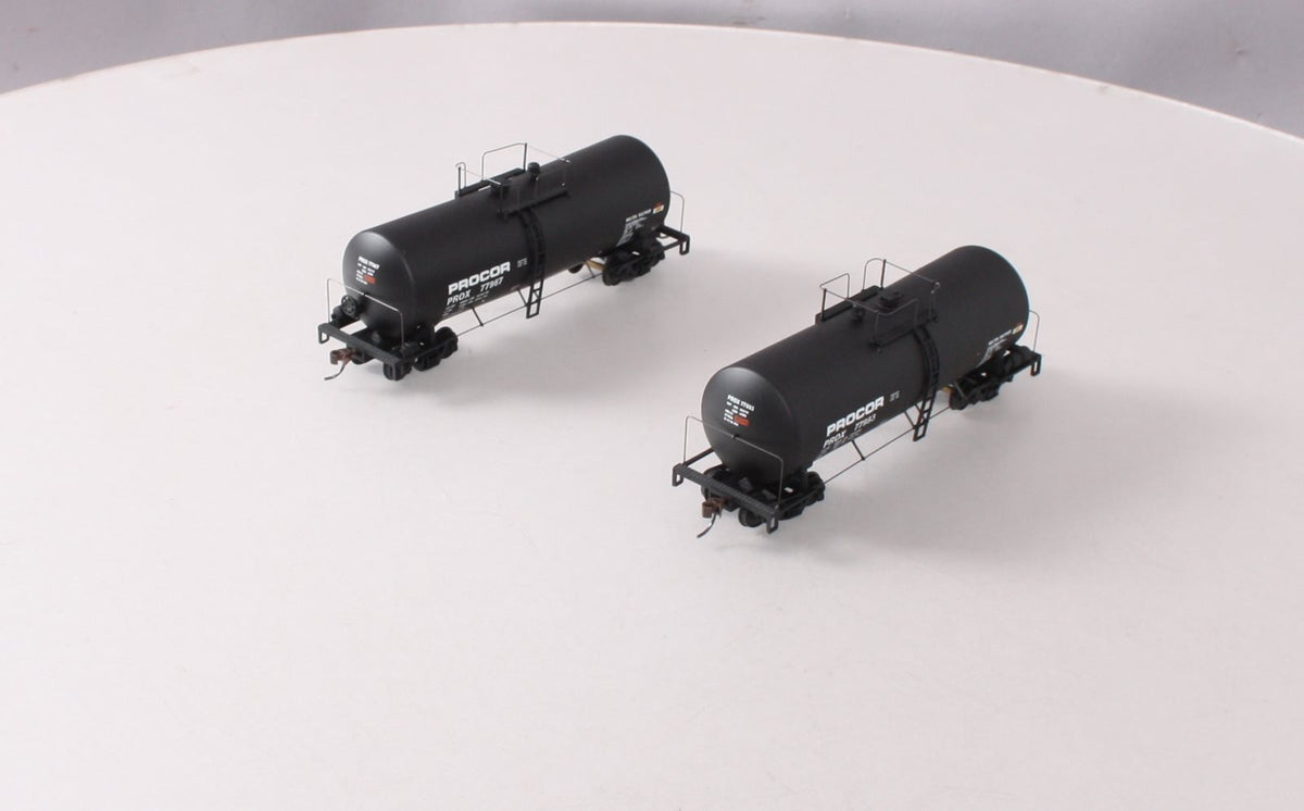 Walthers 932-27206 HO Procor- Sulphur UTLX 16K Gallon Funnel Flow Tank Car (2PK) LN/Box