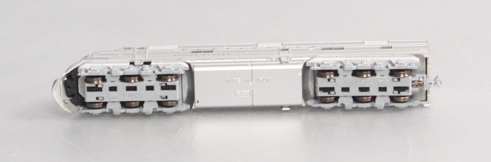 Kato 106-090 N CB&Q EMD E5A Diesel & Silver Streak Zephyr Passenger Set LN/Box