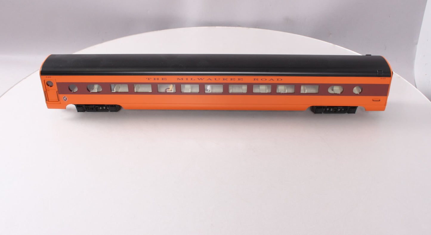 K-Line K4643-40540 Milwaukee Road Hiawatha 21" Aluminum Coach Car #540 EX/Box