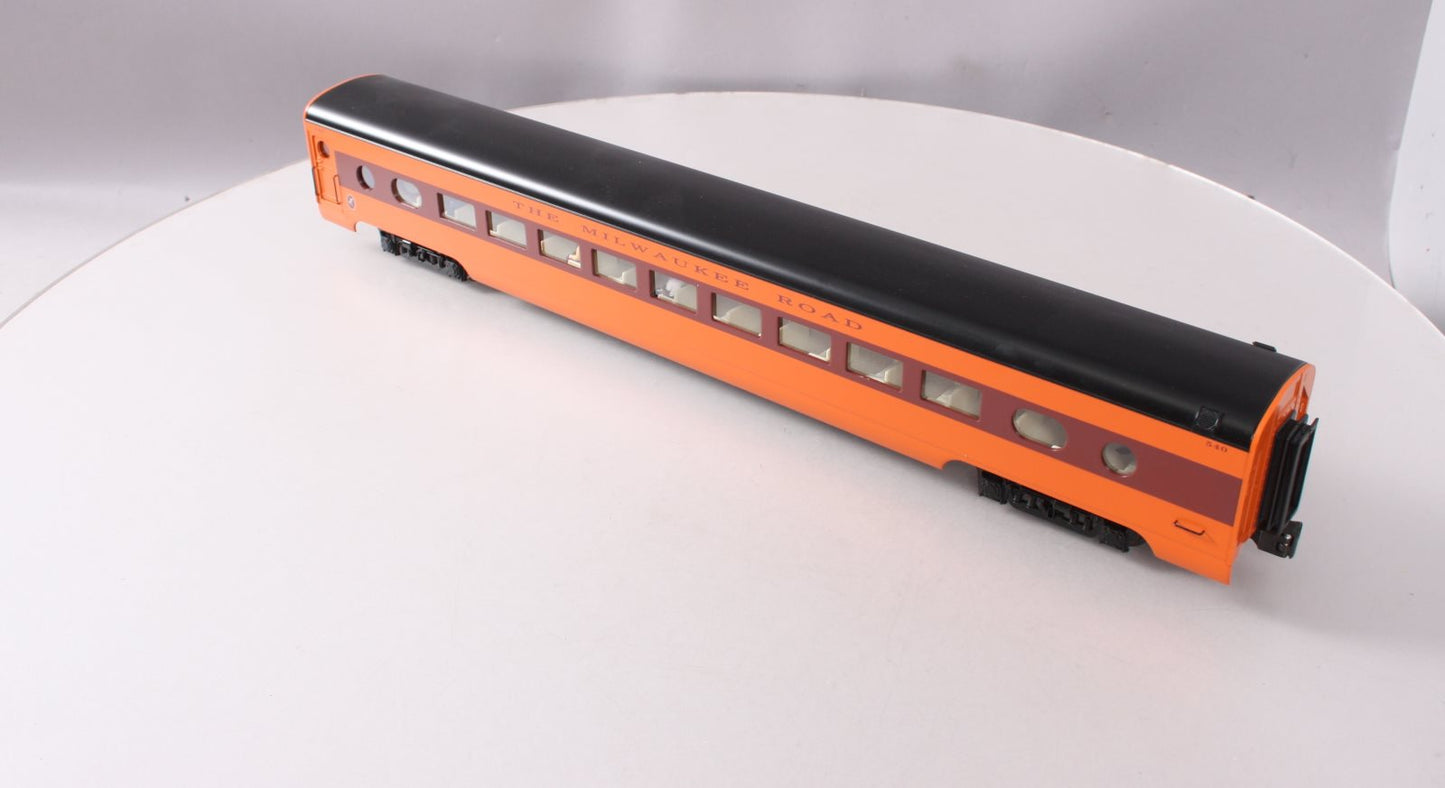 K-Line K4643-40540 Milwaukee Road Hiawatha 21" Aluminum Coach Car #540 EX/Box