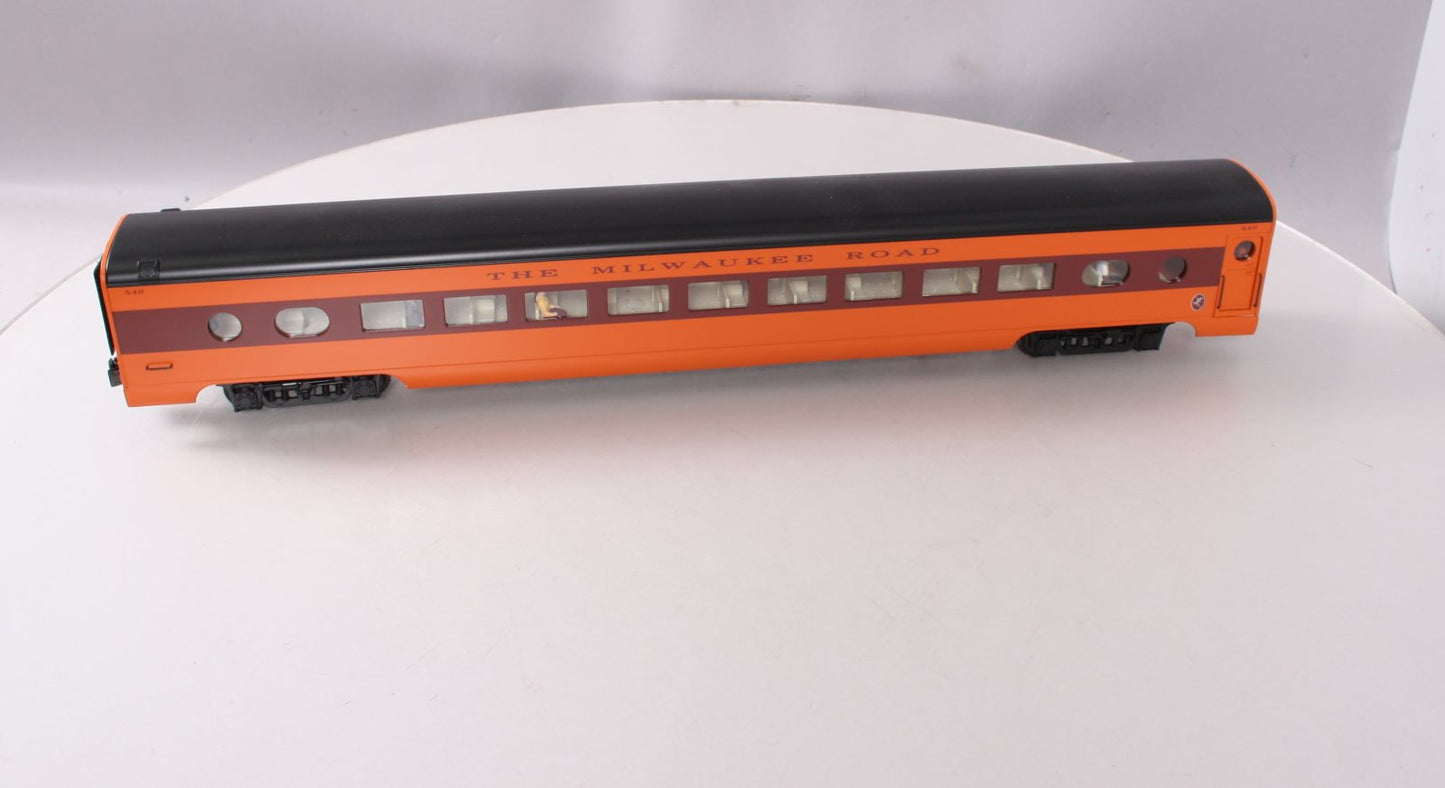 K-Line K4643-40540 Milwaukee Road Hiawatha 21" Aluminum Coach Car #540 EX/Box
