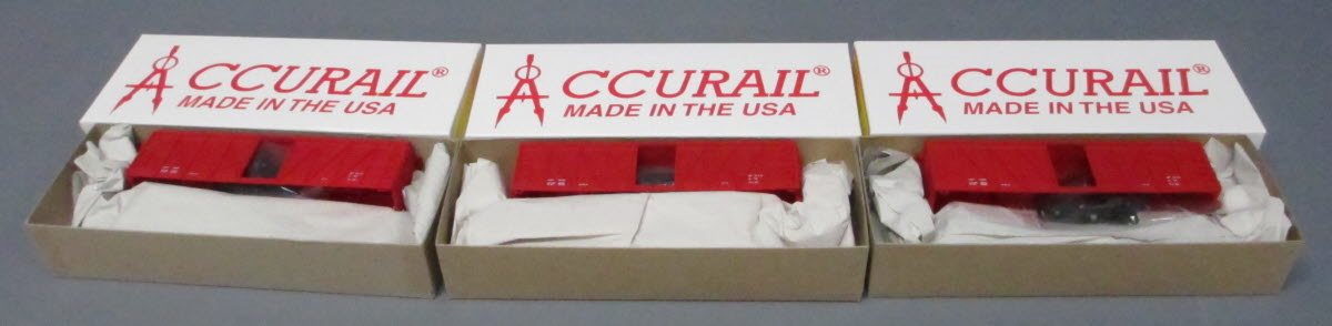 Accurail 4764 HO Scale Great Northern Stock Car Kits 3-Pack