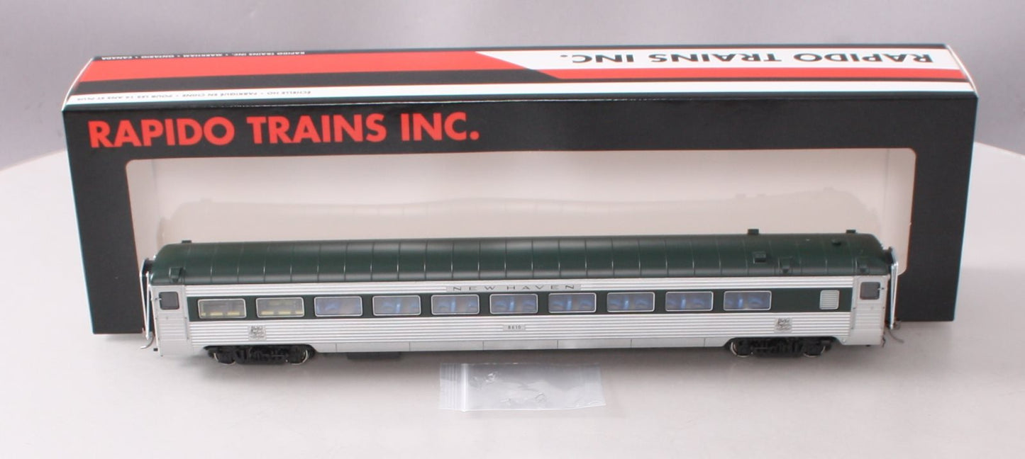 Rapido Trains 017201 HO New Haven Delivery 8600 Coach Skirted #8610