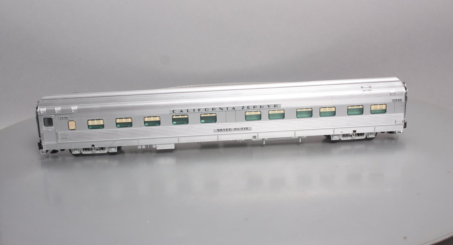 Atlas 3001176-1 CB&Q "Silver Butte" Streamlined 10-6 Sleeping Car #425 (3 Rail)