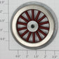 Lionel SM-72X Red Spoked 2-3/8" Std. Gauge Electric Loco Super Motor Wheel