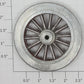 Lionel SM-72X Red Spoked 2-3/8" Std. Gauge Electric Loco Super Motor Wheel