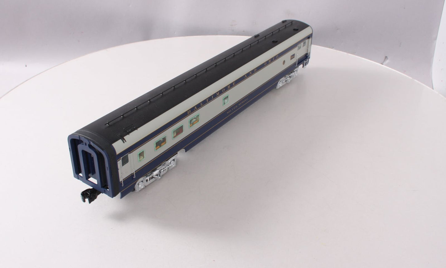 Lionel 6-29111 Baltimore & Ohio 18" Aluminum "Silver Spring" Passenger Combine EX