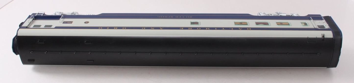 Lionel 6-29111 Baltimore & Ohio 18" Aluminum "Silver Spring" Passenger Combine EX