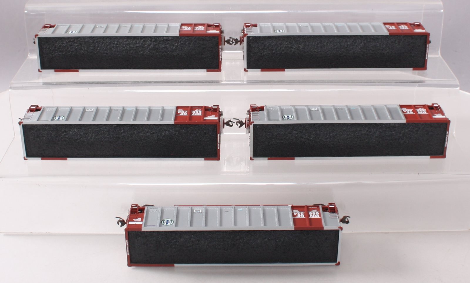 Athearn 93004 HO Scale BNSF BethGon Coalporter (Pack of 5) EX/Box