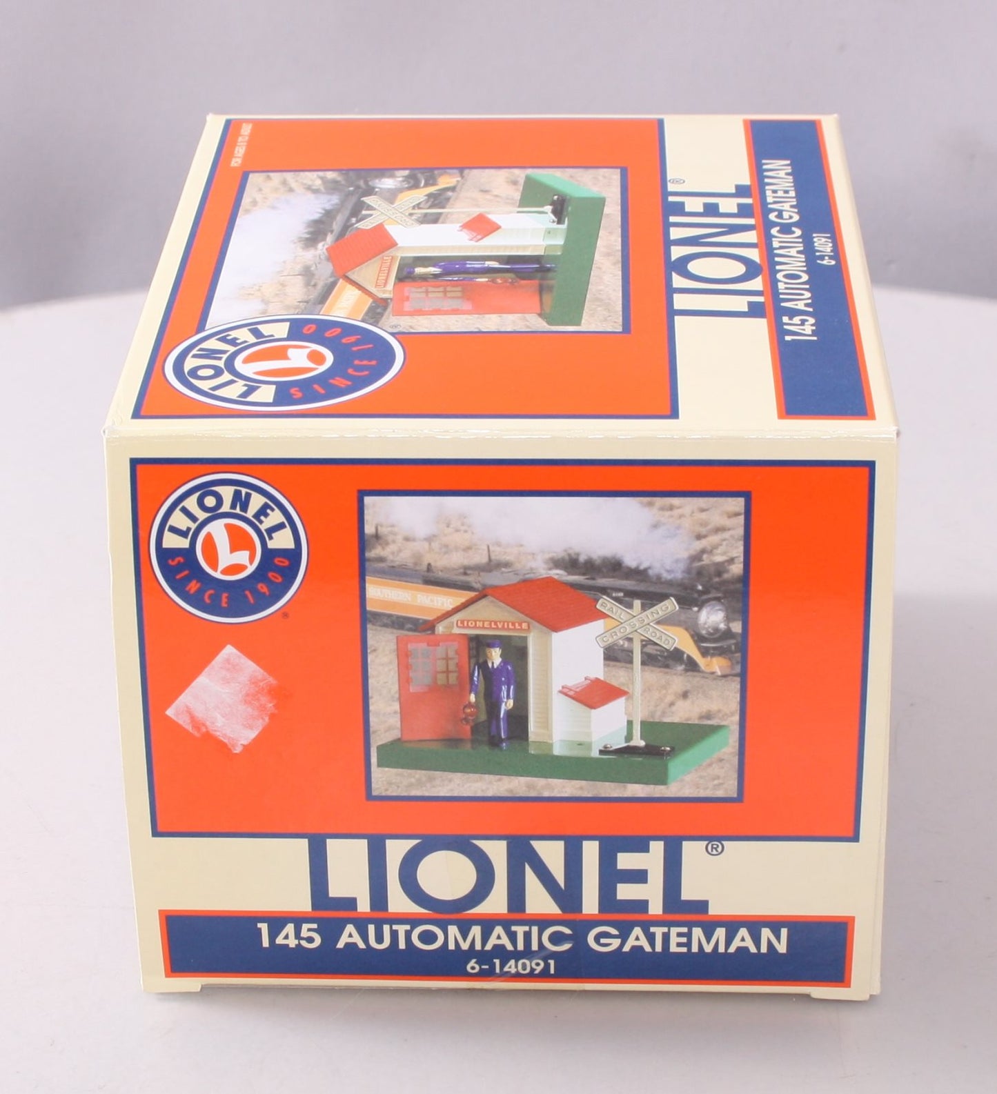 Lionel 6-14091 O Gauge #145 Operating Automatic Gateman LN/Box