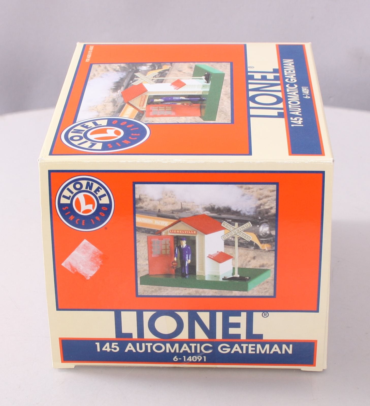 Lionel 6-14091 O Gauge #145 Operating Automatic Gateman LN/Box