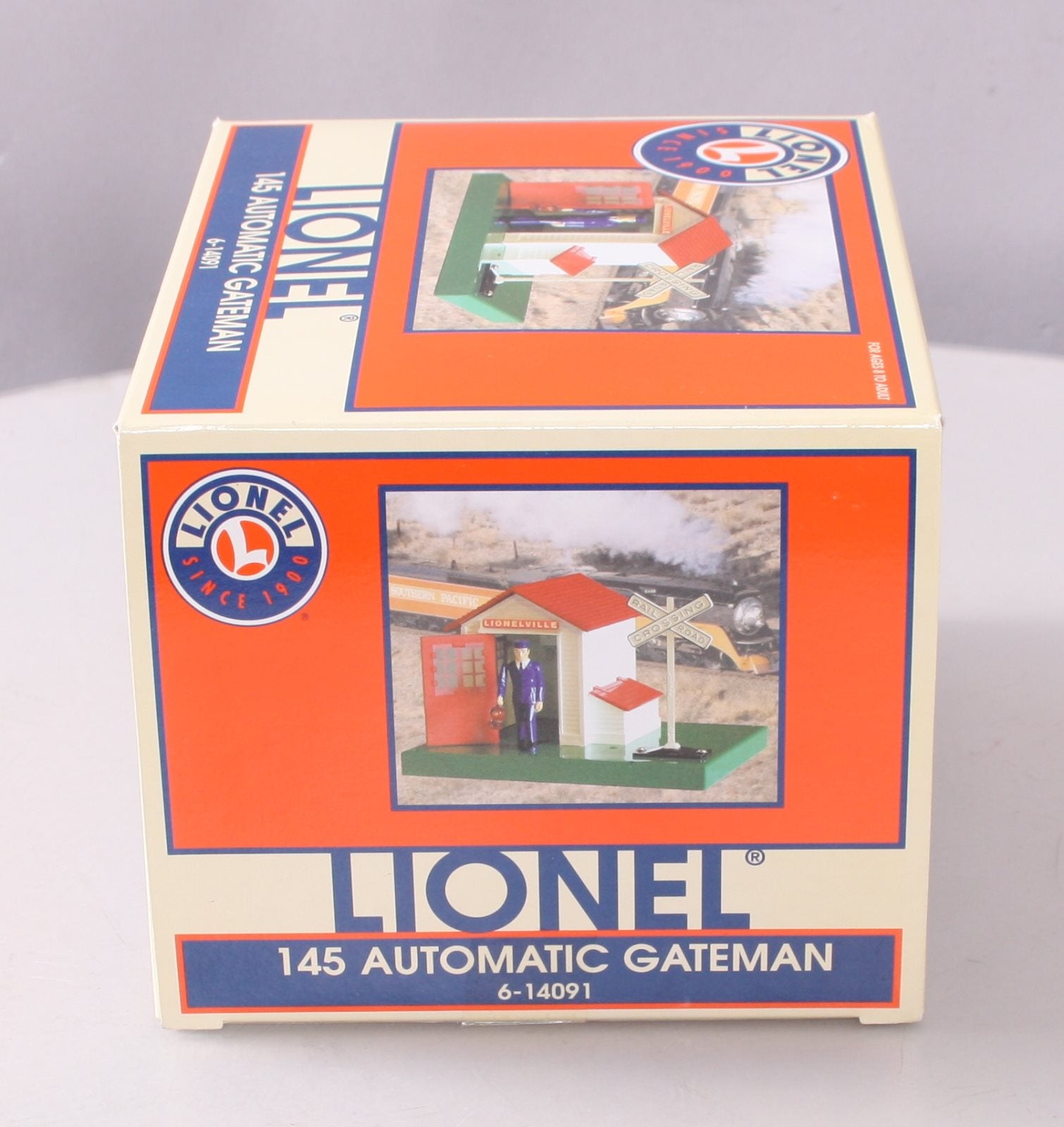 Lionel 6-14091 O Gauge #145 Operating Automatic Gateman LN/Box