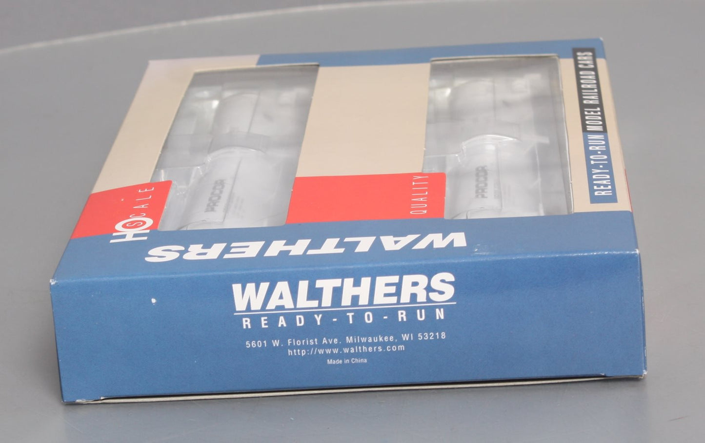 Walthers 932-27258 HO PROX 23K Gallon Funnel Flow Tank Car (Pack of 2) LN/Box
