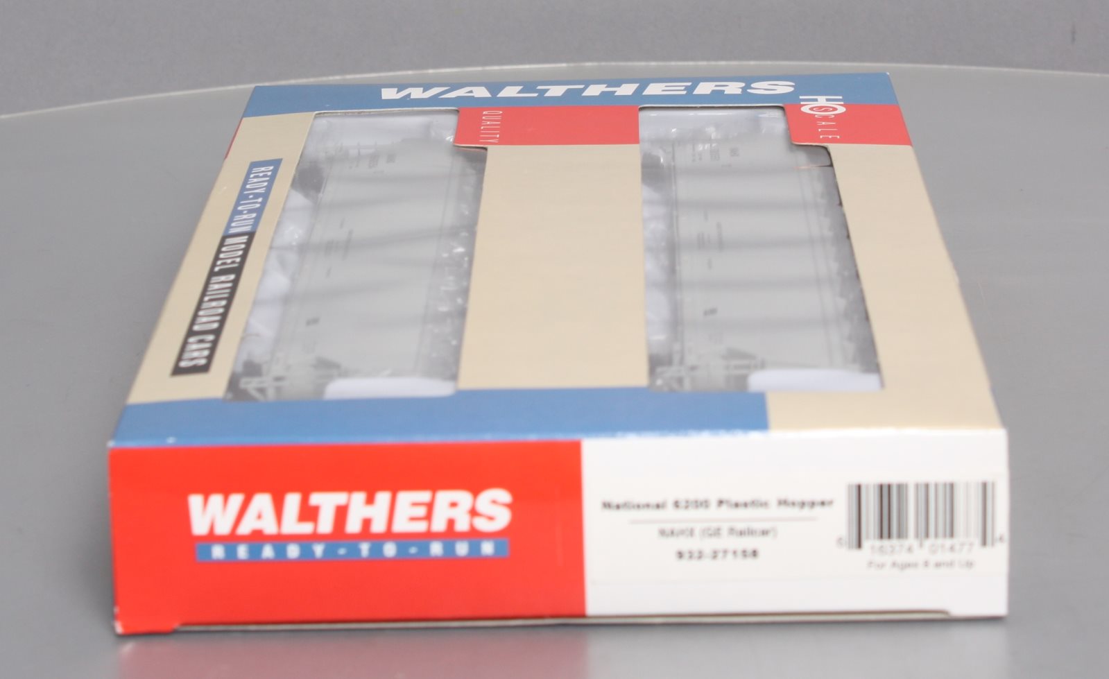 Walthers 932-27158 HO National 6200 Plastic Hopper (Pack of 2) LN/Box