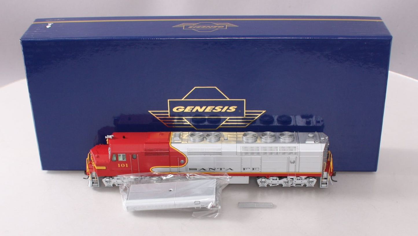 Athearn G67661 HO Santa Fe/Superchief FP45 Diesel Locomotive w/DCC & Sound #101