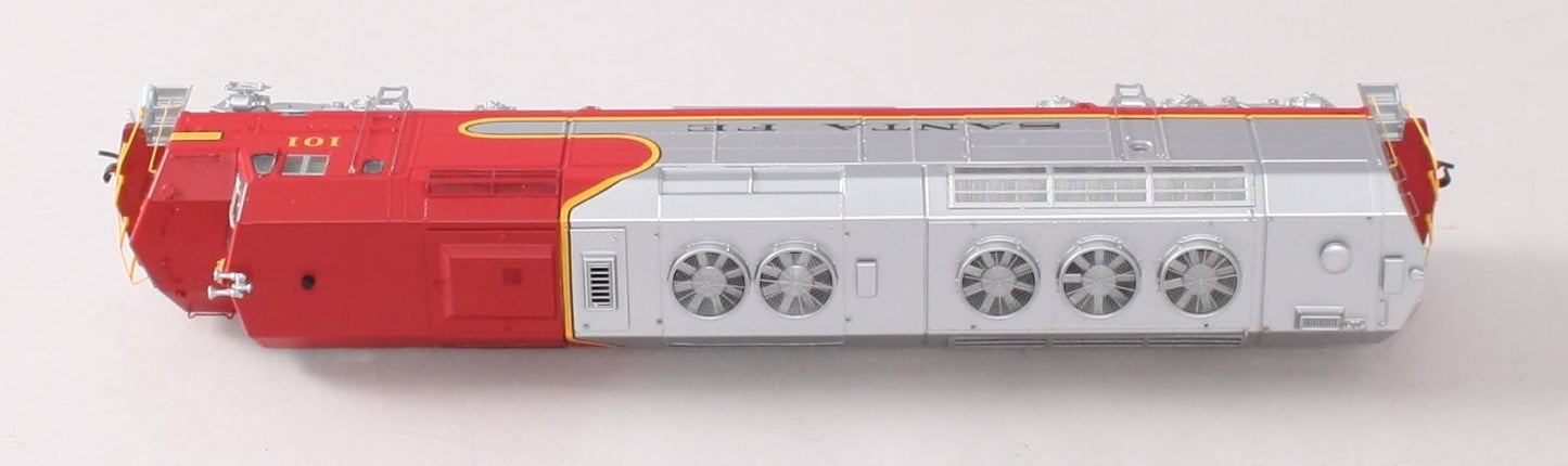 Athearn G67661 HO Santa Fe/Superchief FP45 Diesel Locomotive w/DCC & Sound #101