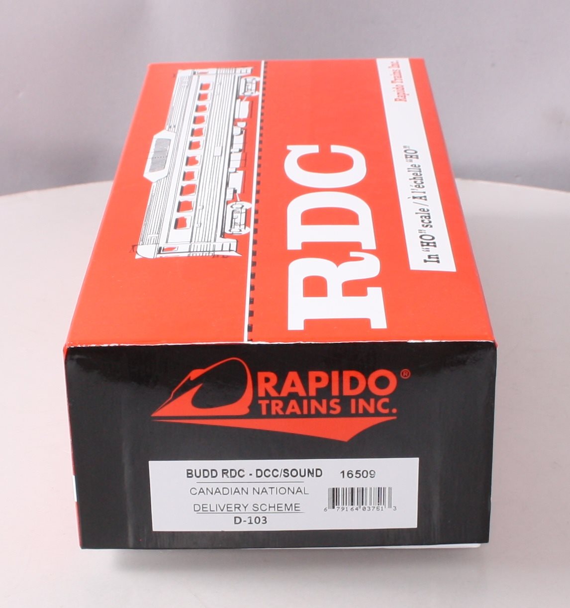 Rapido Trains 16509 HO Canadian National Budd RDC-1 Phase 2 #D-103