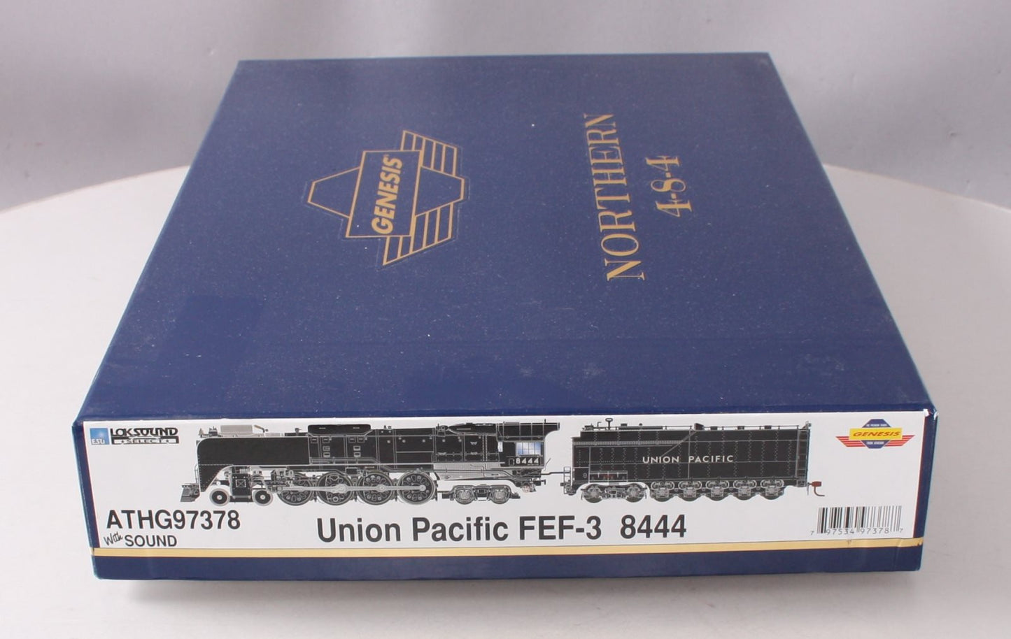 Athearn G97378 HO Union Pacific FEF-3 4-8-4 Steam Locomotive DCC & Sound #8444