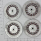 Lionel 33-27-32-31 Red 2-1/2" Std. Gauge Electric Loco Wheels (Set of 4)