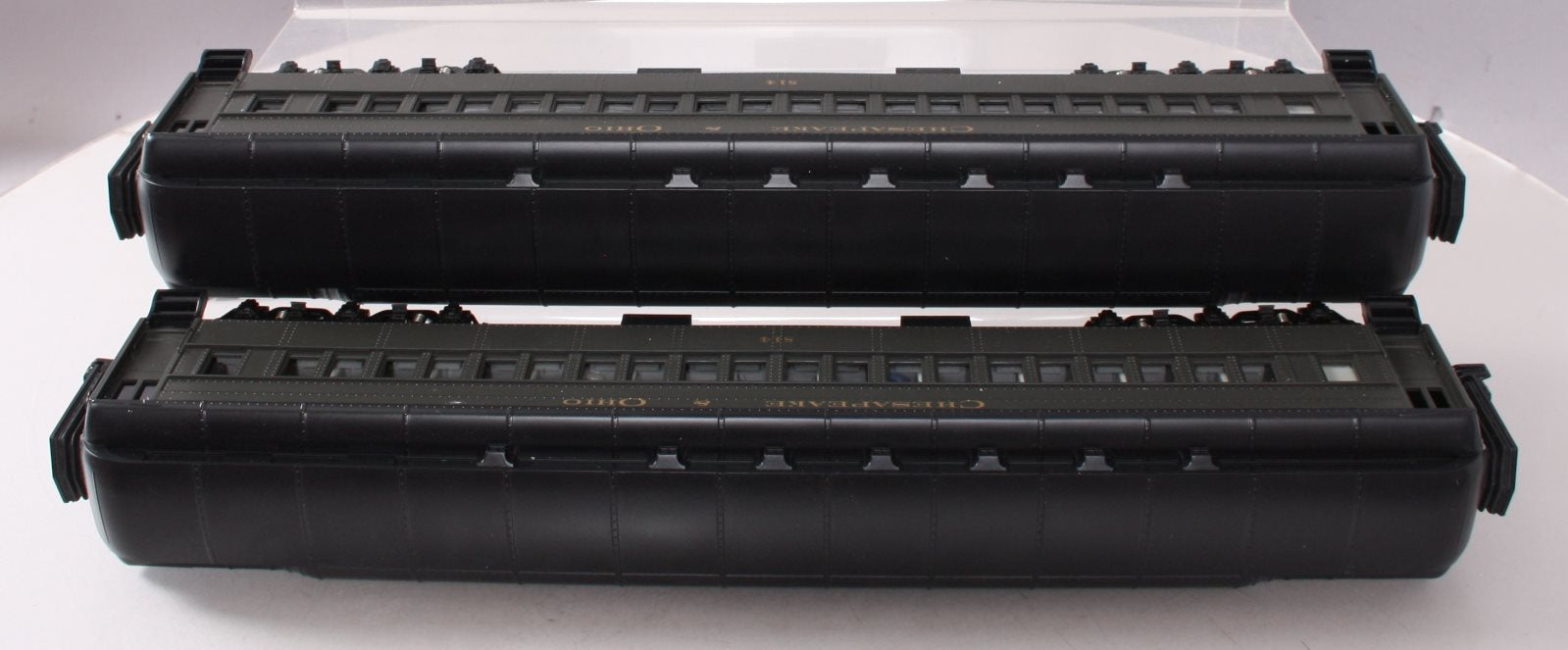 MTH 20-3260C O Gauge C&O 2-Car 70' Madison Coach Passenger Set LN/Box