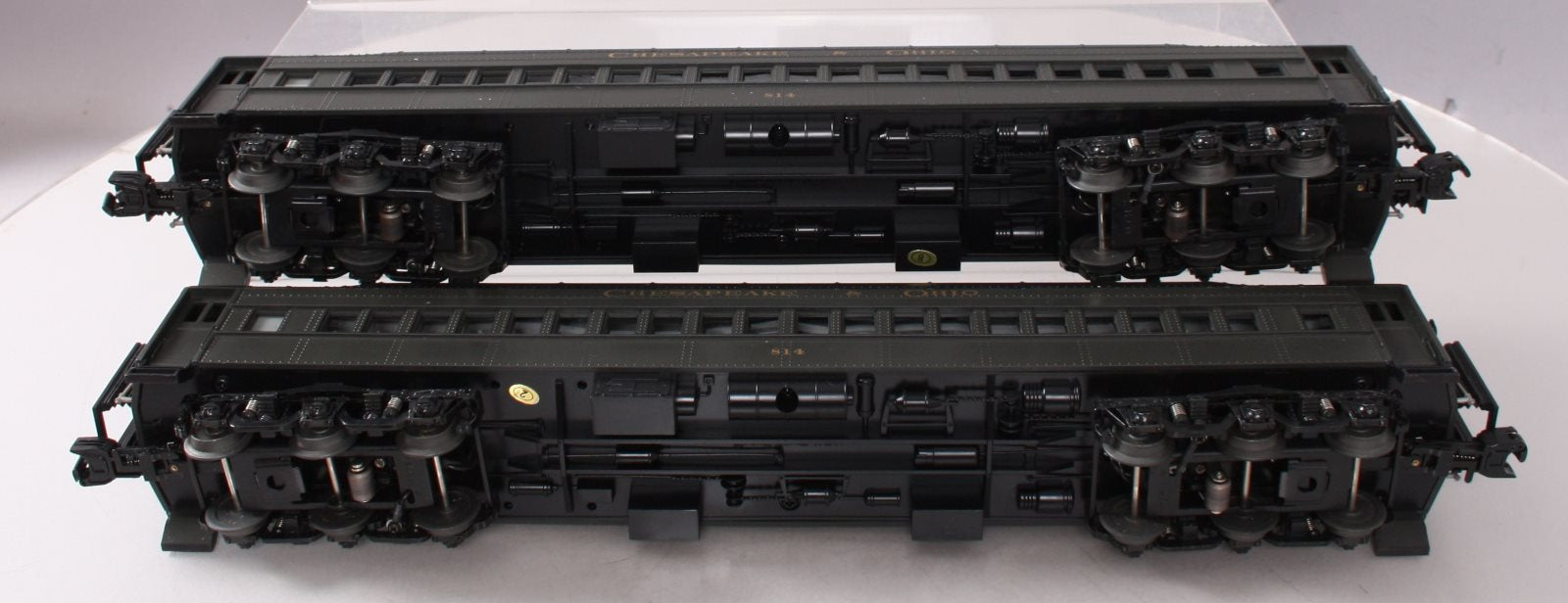 MTH 20-3260C O Gauge C&O 2-Car 70' Madison Coach Passenger Set LN/Box