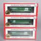 InterMountain 1094-3A Burlington Northern PWRS 3 Bay Covered Hopper (3 Pack) MT/Box