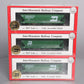 InterMountain 1094-3B Burlington Northern PWRS 3 Bay Covered Hopper (3 Pack) MT/Box