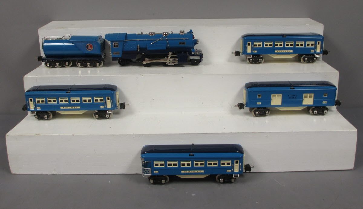 Lionel 6-51004 Classics Blue Comet O Gauge Steam Train Set LN/Box