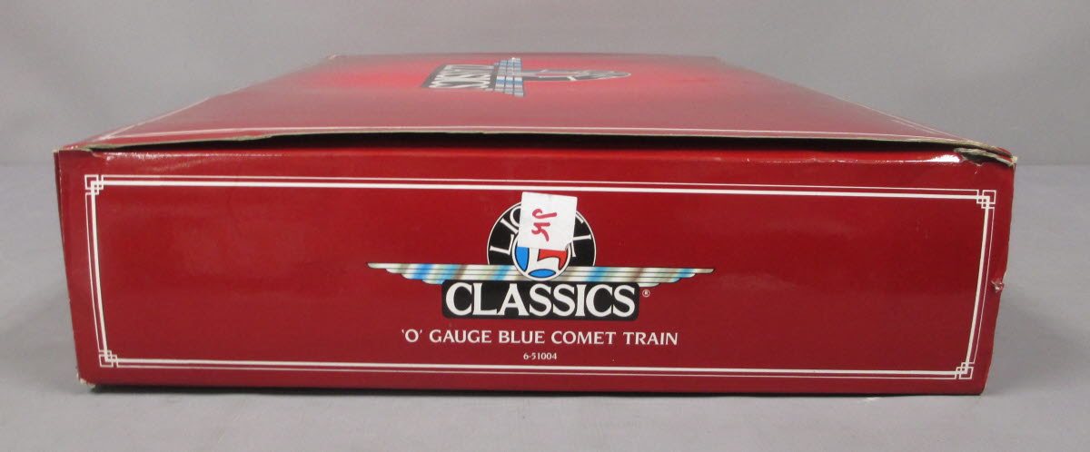 Lionel 6-51004 Classics Blue Comet O Gauge Steam Train Set LN/Box