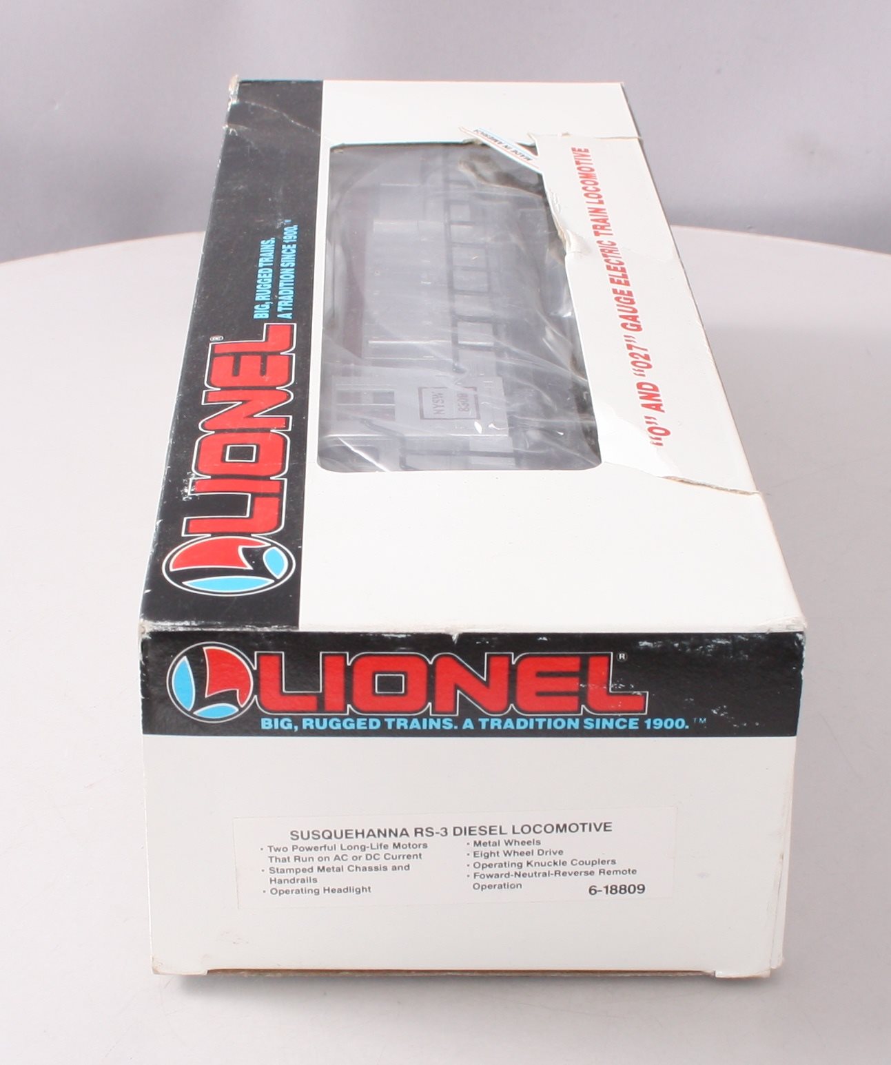 Lionel 6-18809 O Gauge Susquehanna RS-3 Diesel Locomotive #8809 LN/Box