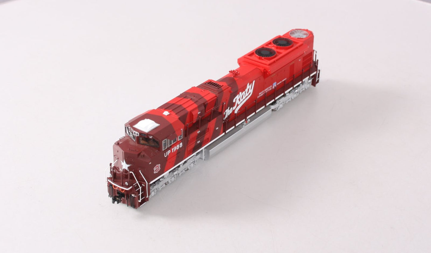 MTH 80-2009-1 HO Scale Katy SD70ACe Diesel Locomotive w/PS3/Sound/DCC #1988