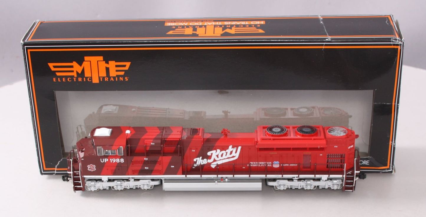 MTH 80-2009-1 HO Scale Katy SD70ACe Diesel Locomotive w/PS3/Sound/DCC #1988
