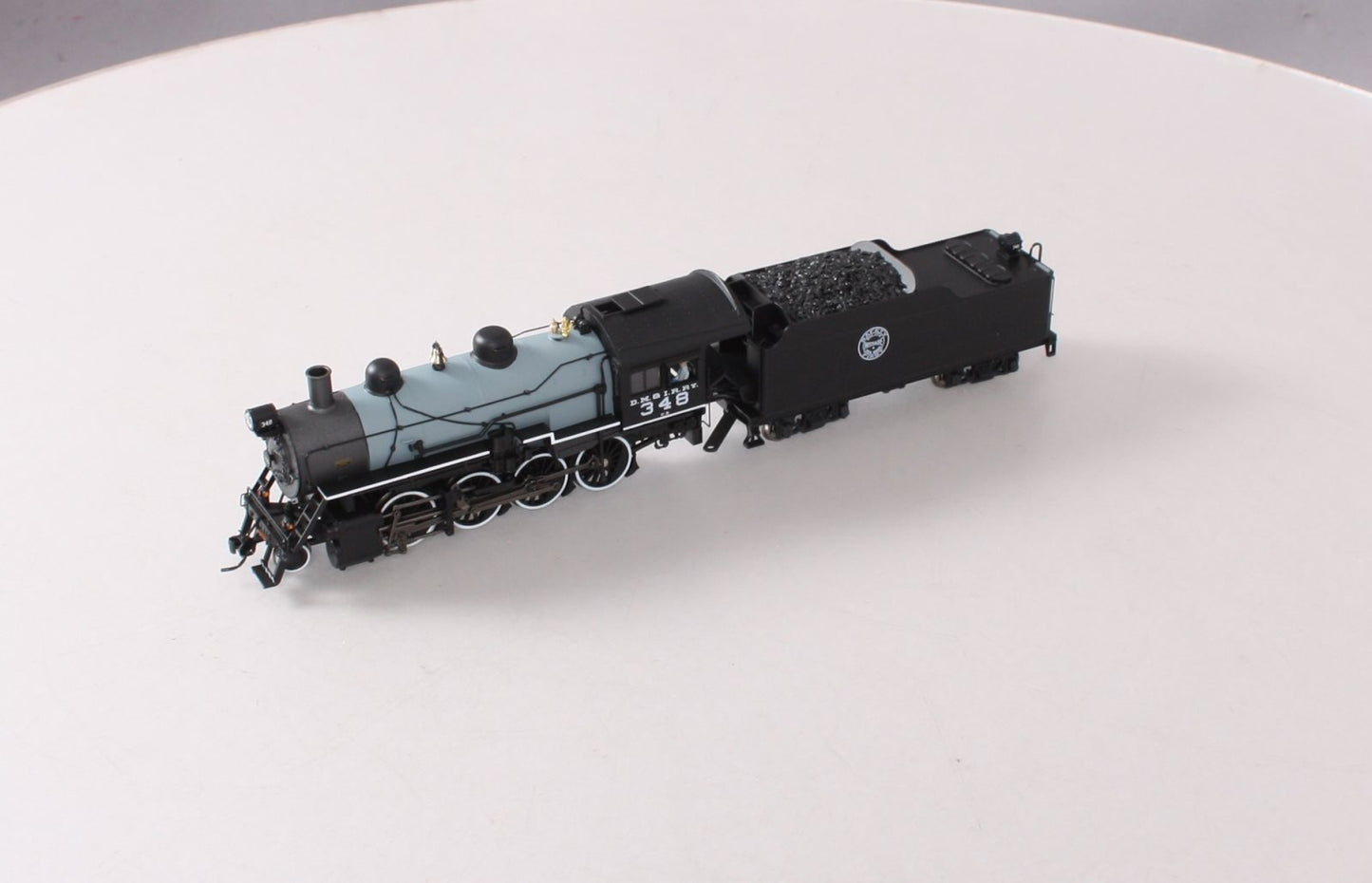 Broadway Limited 6345 HO DMIR 2-8-0 Consolidation Steam Locomotive #348