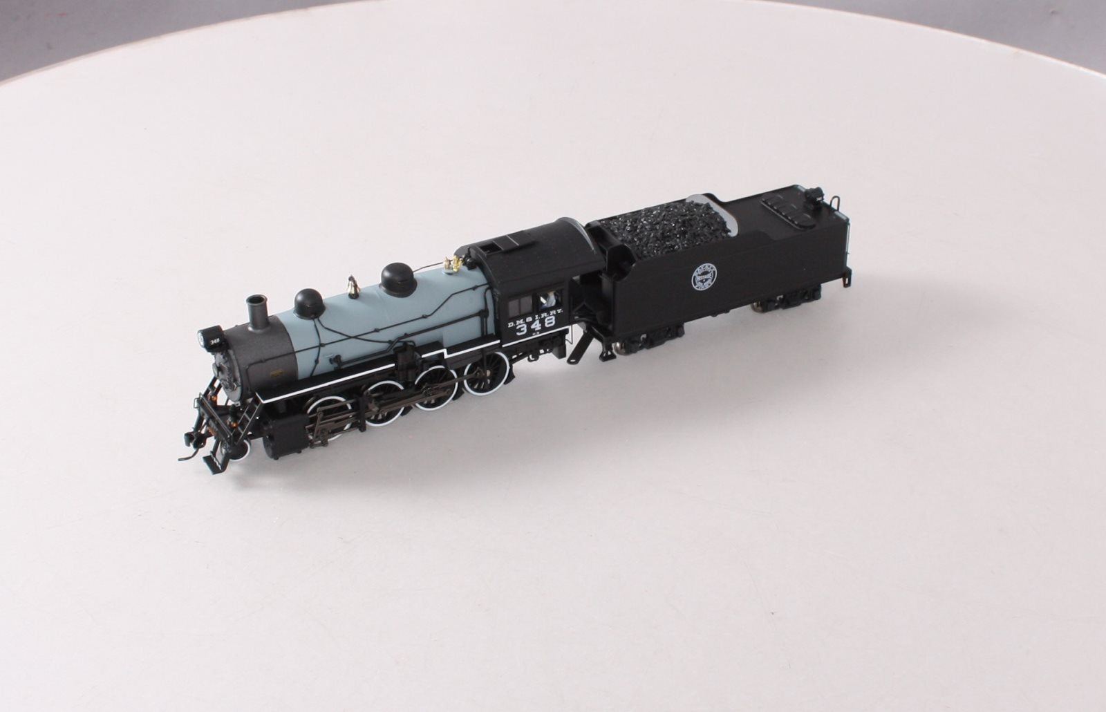 Broadway Limited 6345 HO DMIR 2-8-0 Consolidation Steam Locomotive #348