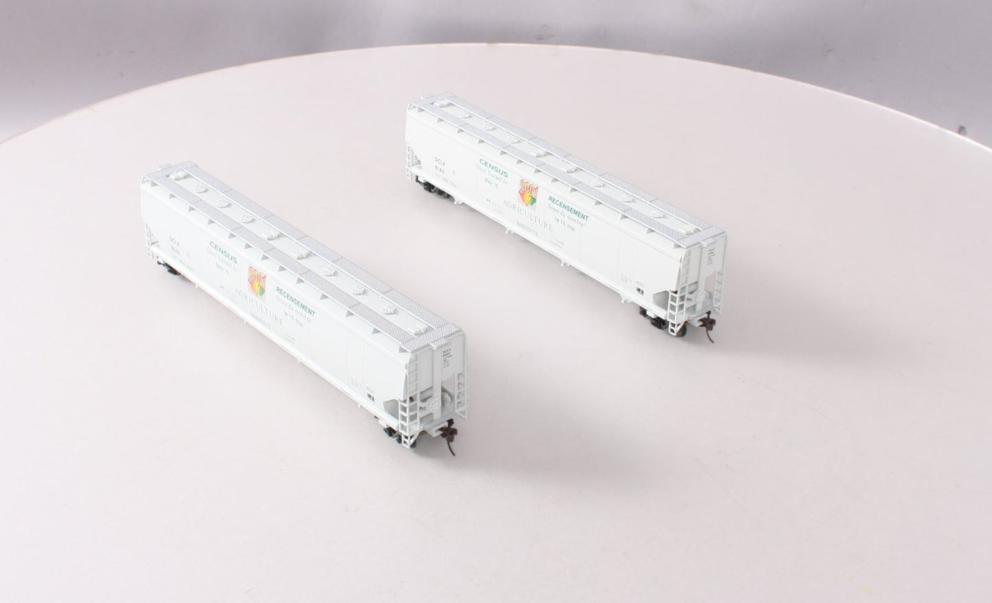 Walthers 932-27159 HO (Canadian Census) National 6200 Plastic Hopper (Pack of 2) LN/Box