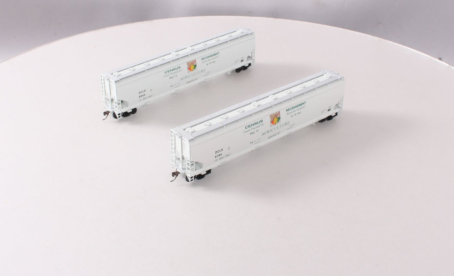 Walthers 932-27159 HO (Canadian Census) National 6200 Plastic Hopper (Pack of 2) LN/Box