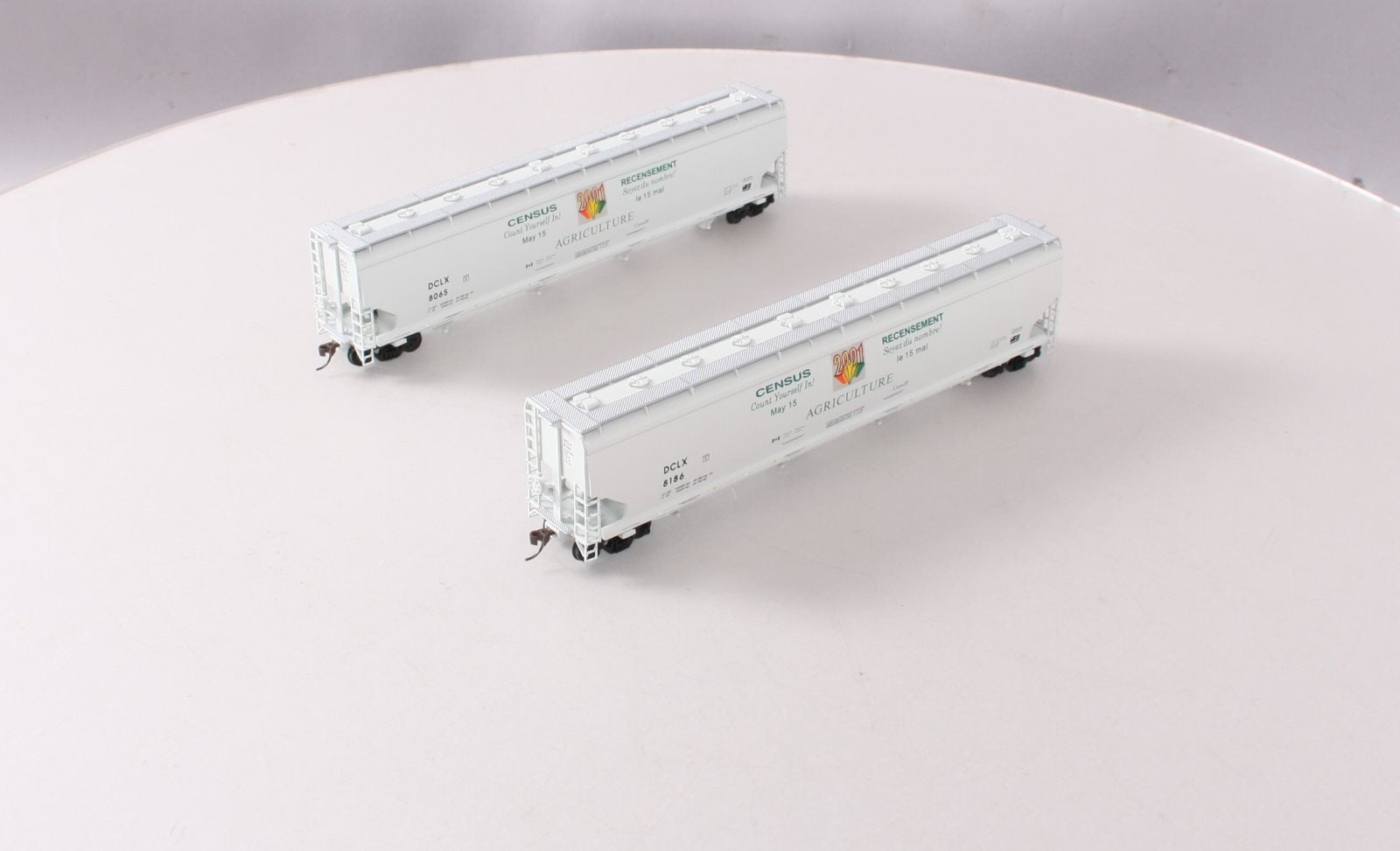 Walthers 932-27159 HO (Canadian Census) National 6200 Plastic Hopper (Pack of 2) LN/Box