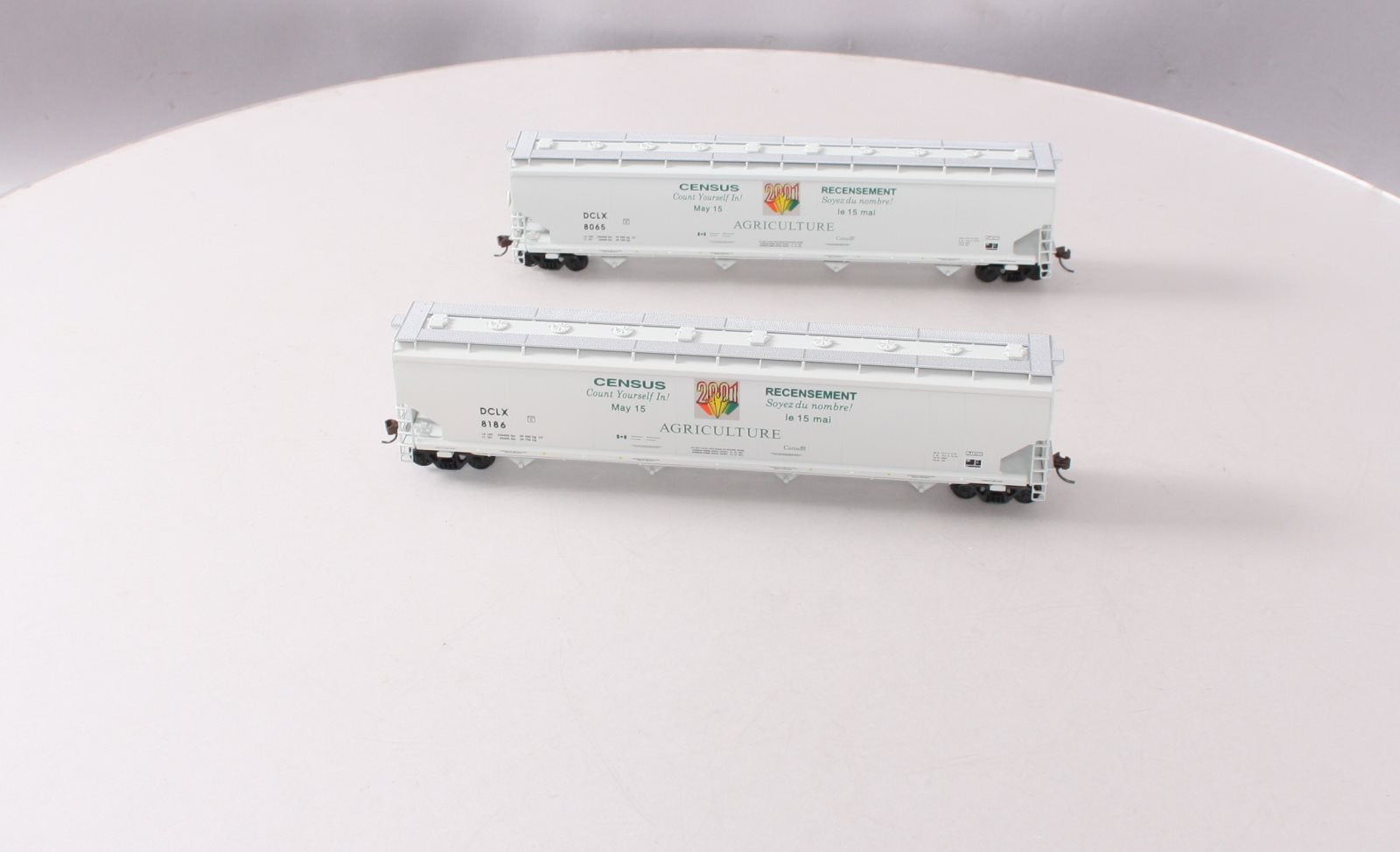 Walthers 932-27159 HO (Canadian Census) National 6200 Plastic Hopper (Pack of 2) LN/Box