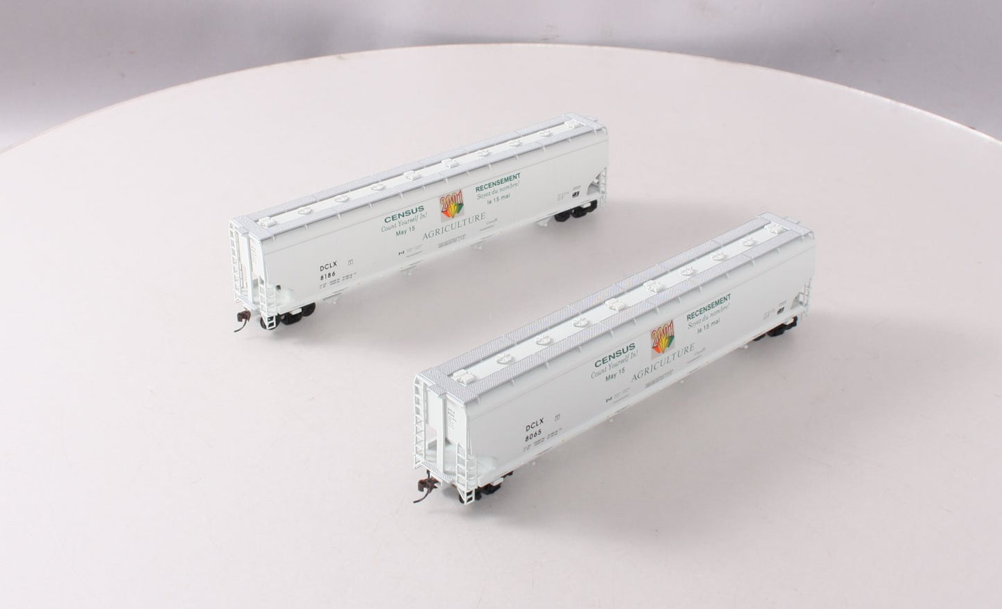 Walthers 932-27159 HO (Canadian Census) National 6200 Plastic Hopper (Pack of 2) LN/Box